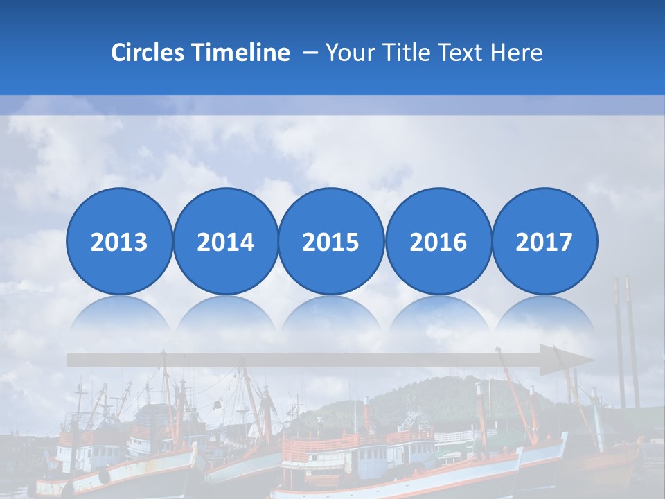 Ashore Anchor Phuket PowerPoint Template