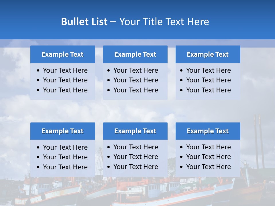 Ashore Anchor Phuket PowerPoint Template