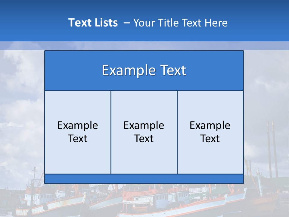 Ashore Anchor Phuket PowerPoint Template
