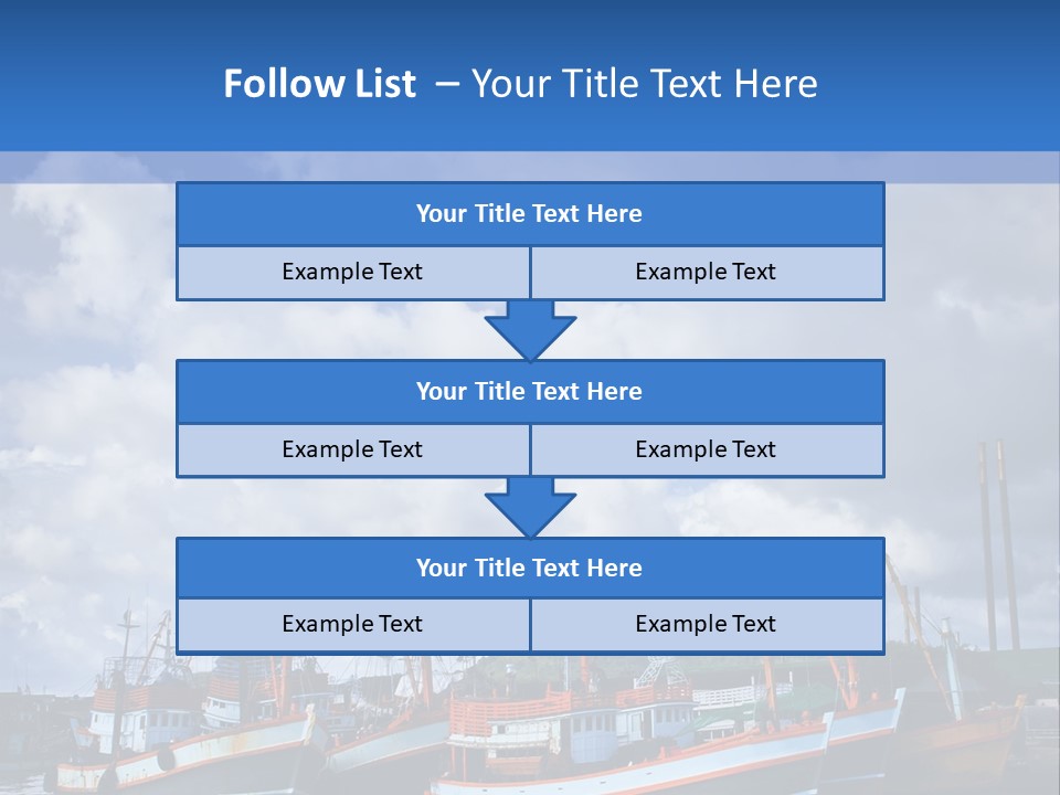 Ashore Anchor Phuket PowerPoint Template