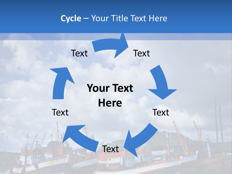 Ashore Anchor Phuket PowerPoint Template