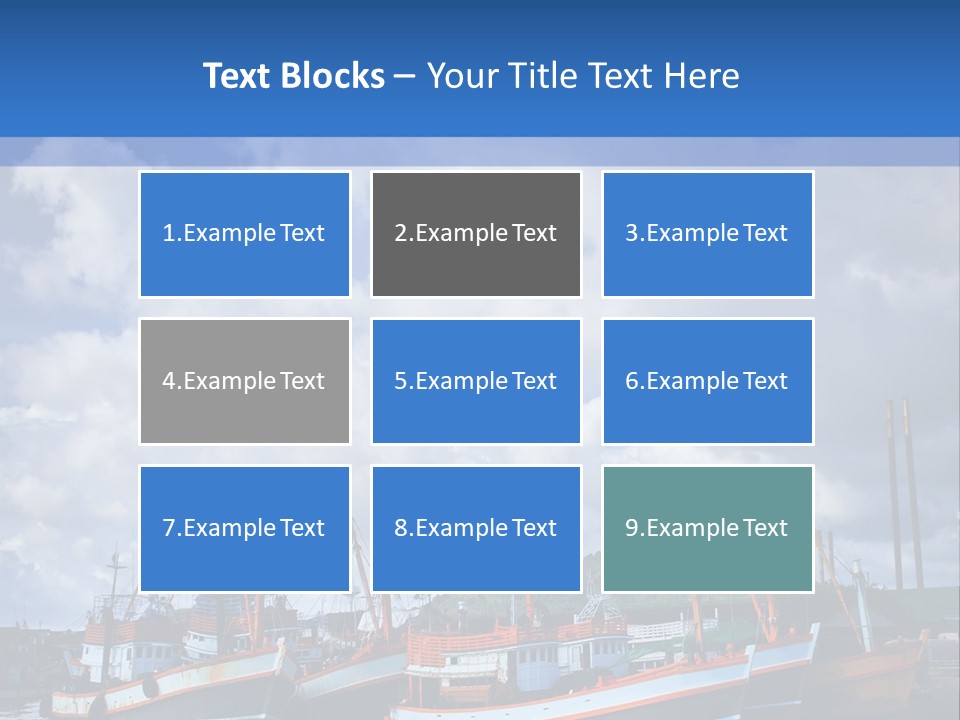 Ashore Anchor Phuket PowerPoint Template