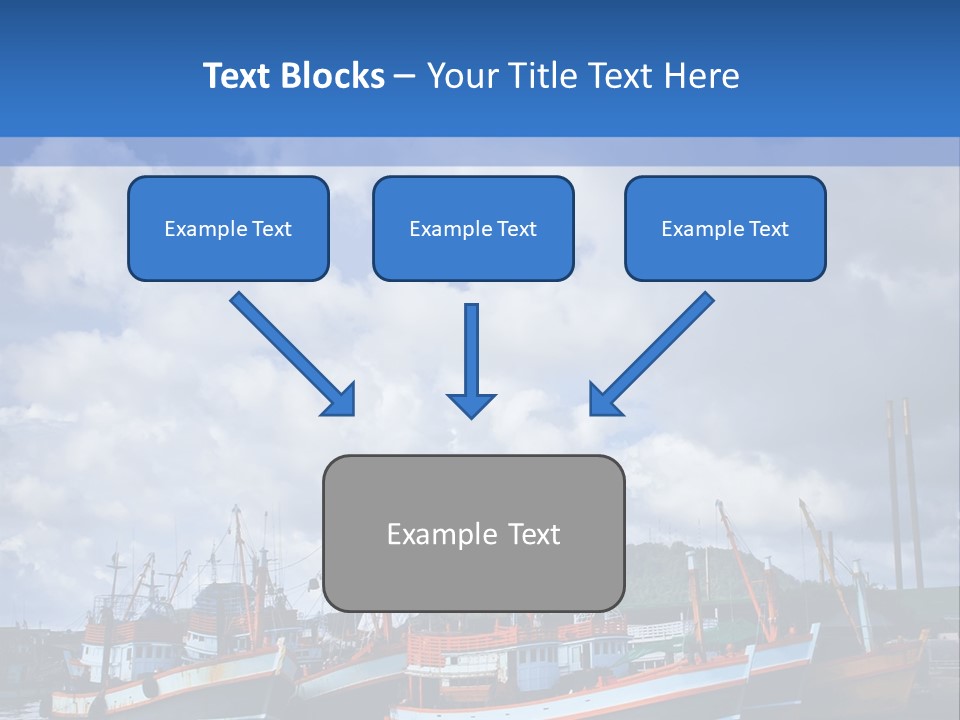 Ashore Anchor Phuket PowerPoint Template