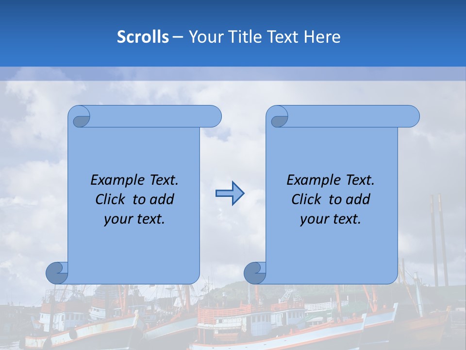 Ashore Anchor Phuket PowerPoint Template