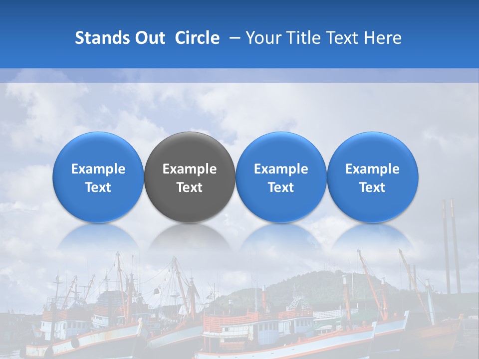 Ashore Anchor Phuket PowerPoint Template