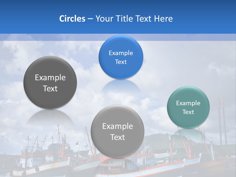 Ashore Anchor Phuket PowerPoint Template