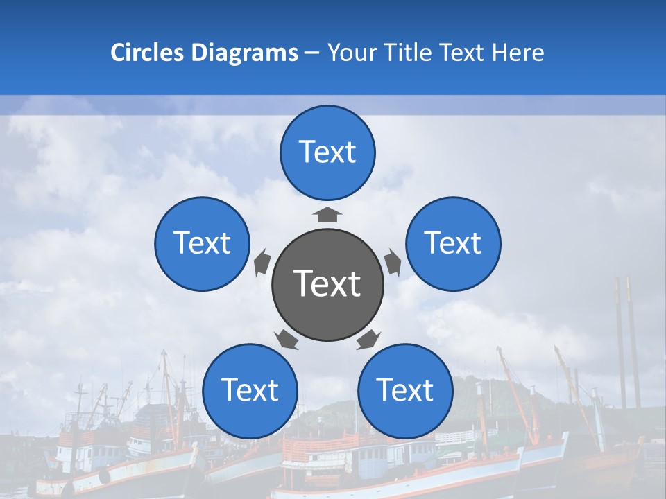 Ashore Anchor Phuket PowerPoint Template