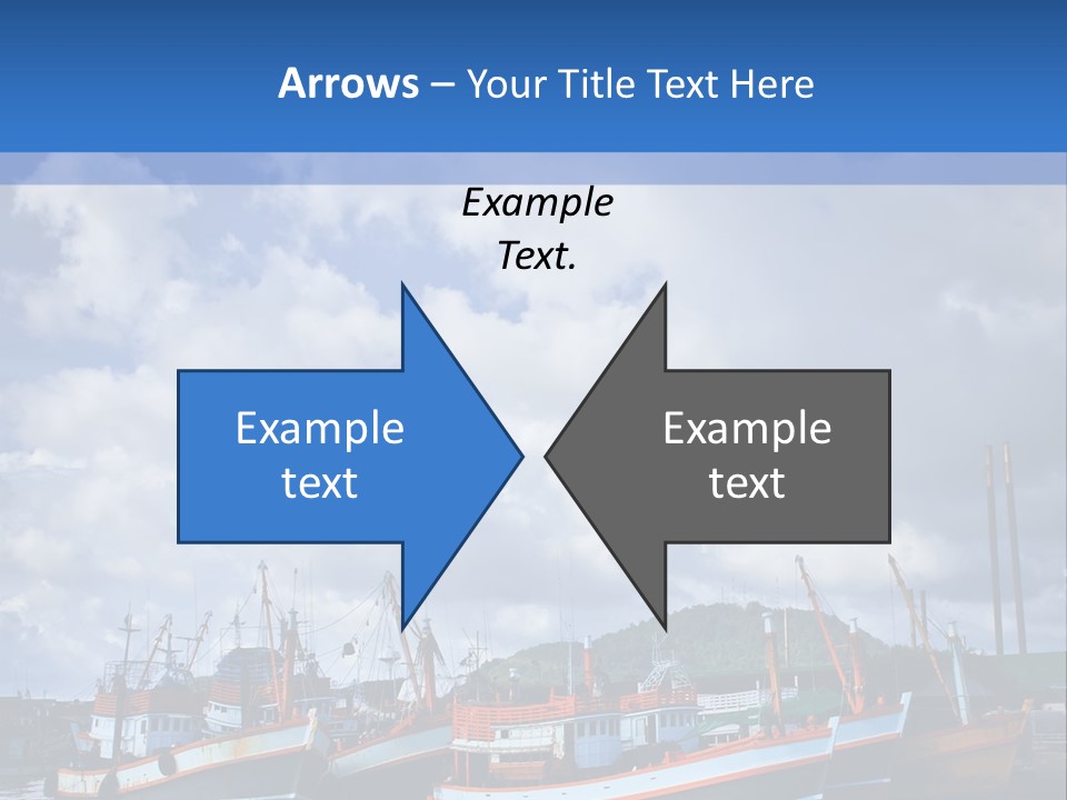 Ashore Anchor Phuket PowerPoint Template