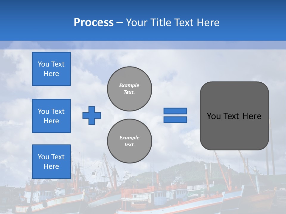 Ashore Anchor Phuket PowerPoint Template