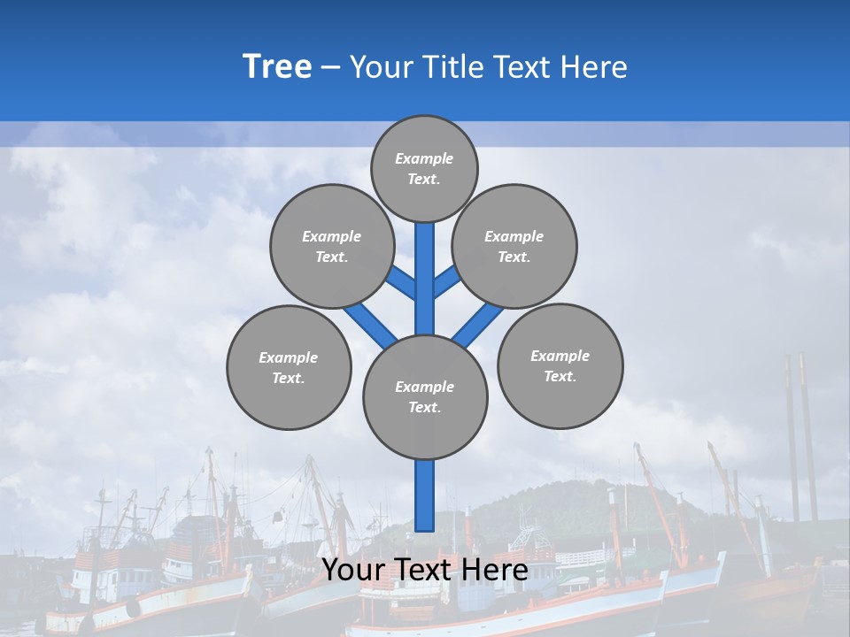 Ashore Anchor Phuket PowerPoint Template