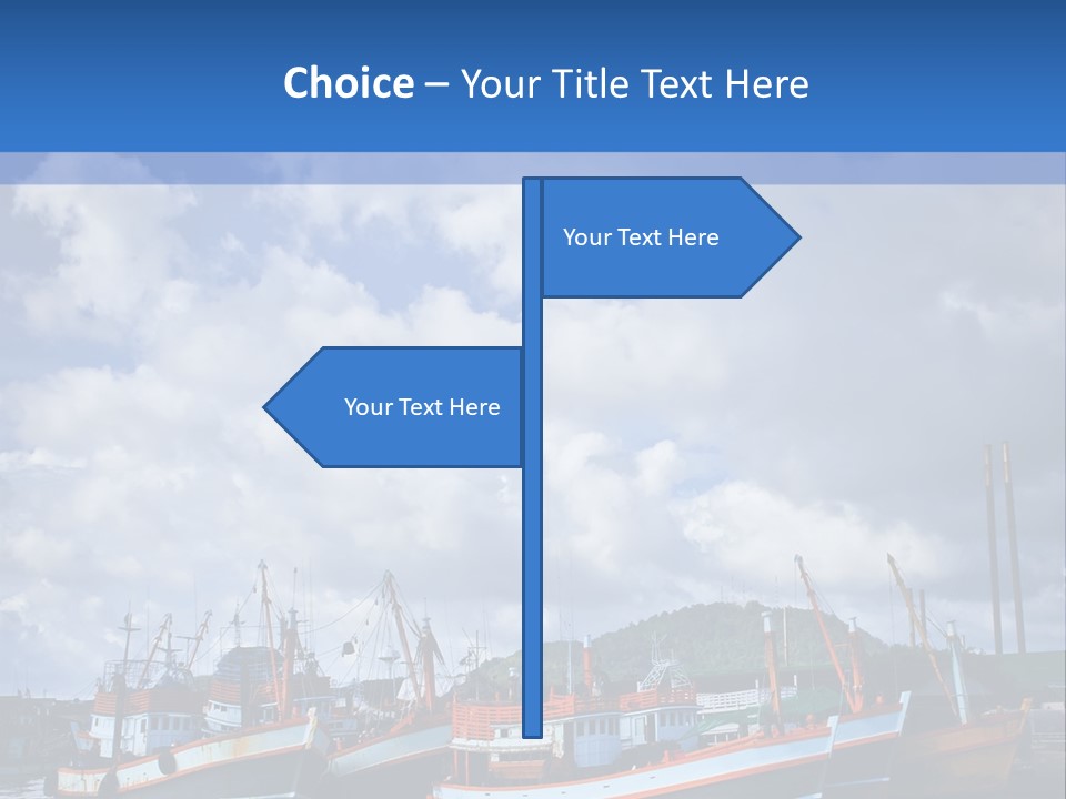 Ashore Anchor Phuket PowerPoint Template
