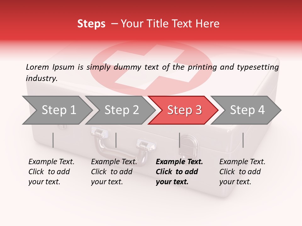 Medical Handle Firstaid PowerPoint Template