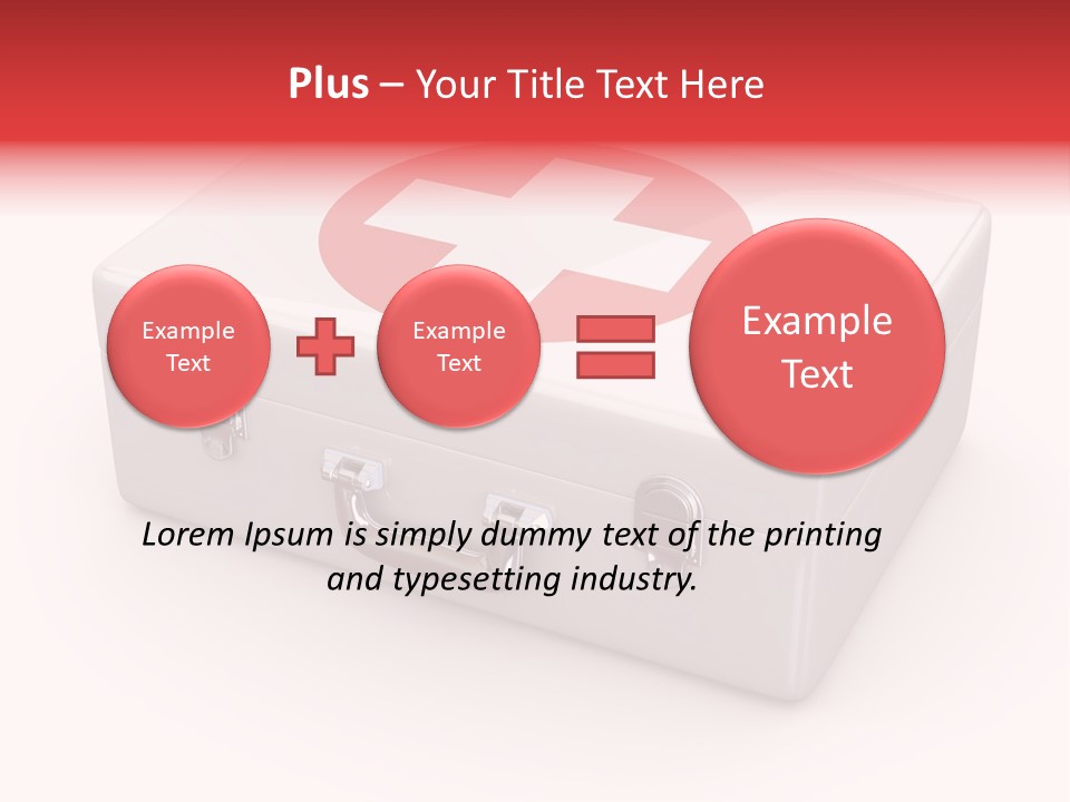 Medical Handle Firstaid PowerPoint Template