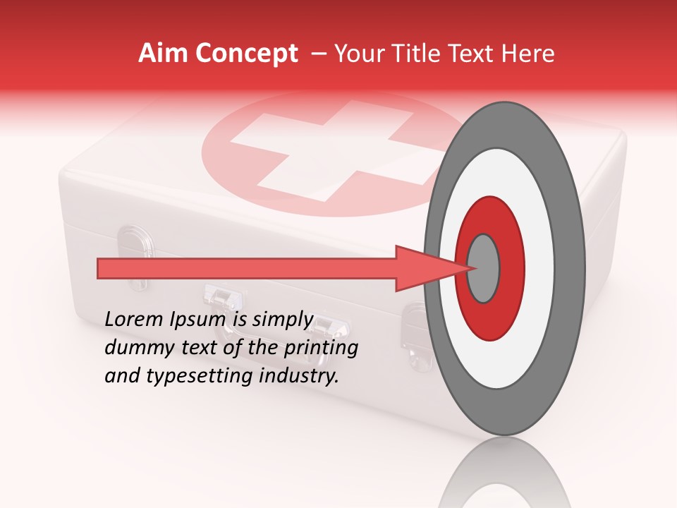 Medical Handle Firstaid PowerPoint Template