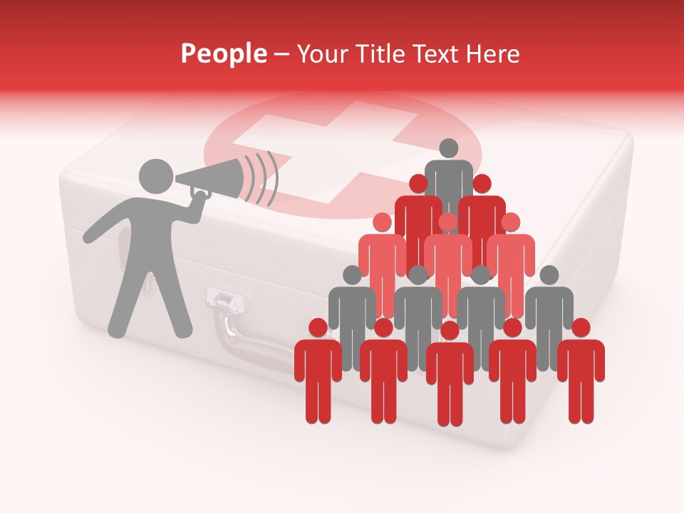 Medical Handle Firstaid PowerPoint Template
