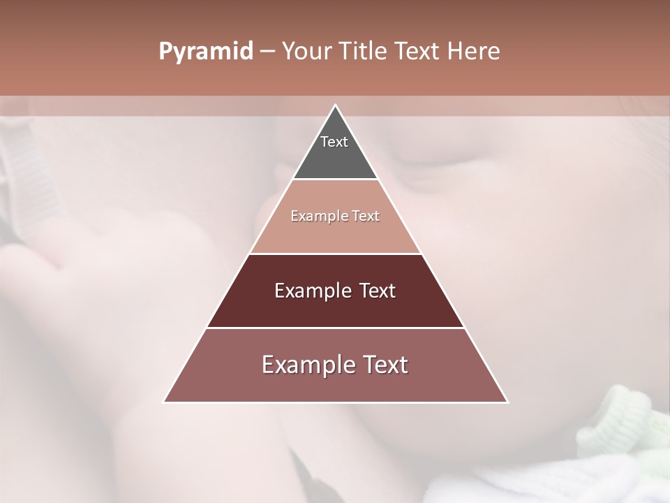 Family Newborn Smiling PowerPoint Template
