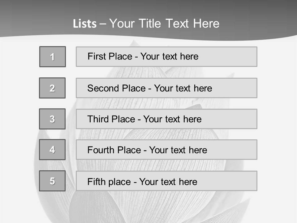 Natural Macro Tropical PowerPoint Template