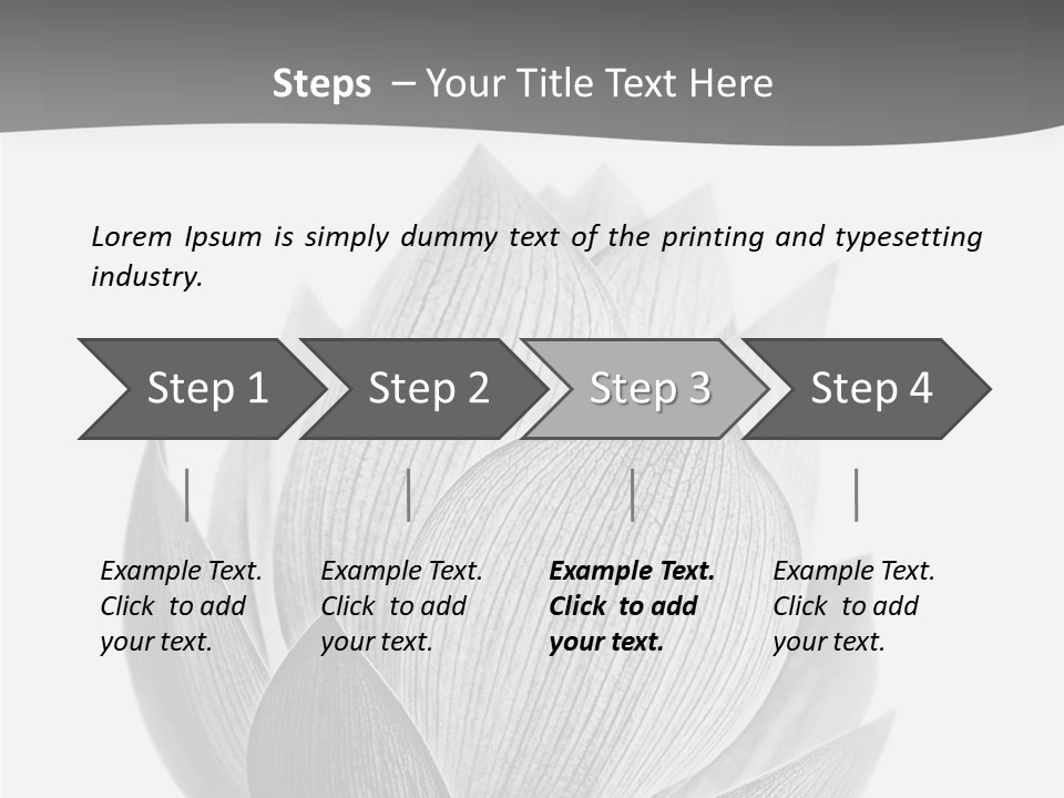 Natural Macro Tropical PowerPoint Template