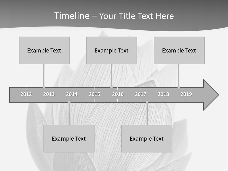 Natural Macro Tropical PowerPoint Template