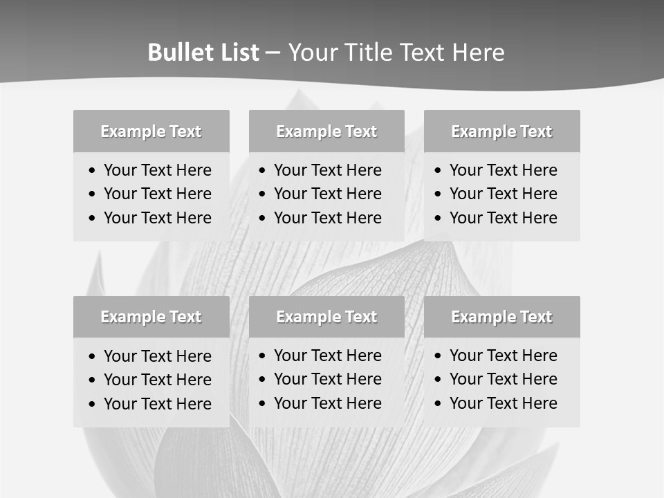 Natural Macro Tropical PowerPoint Template