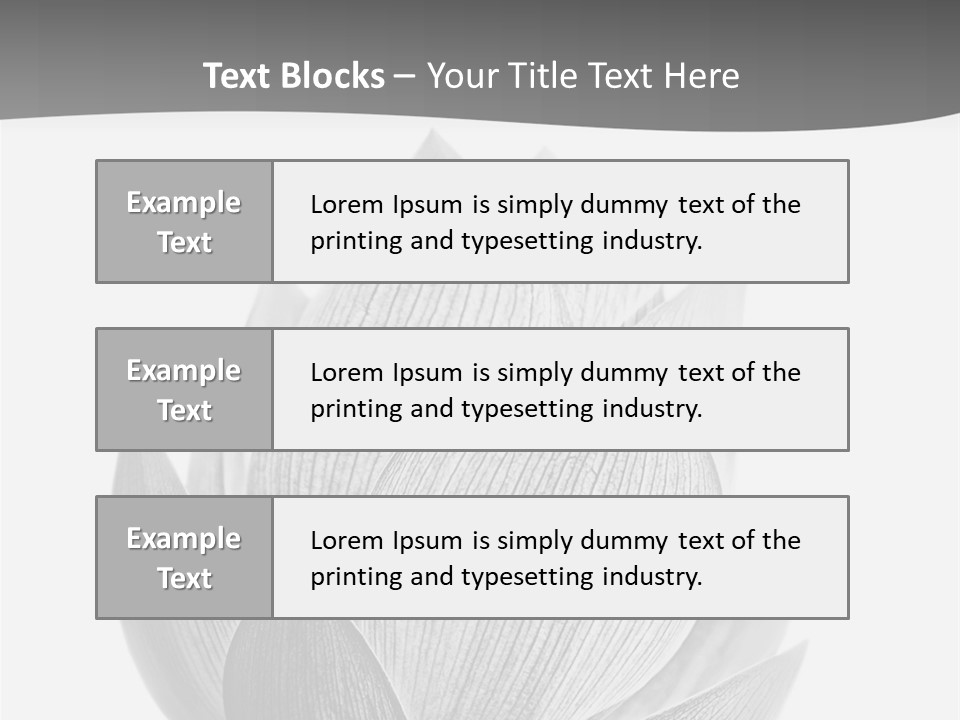 Natural Macro Tropical PowerPoint Template