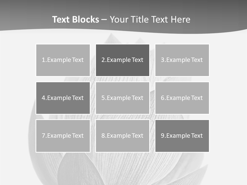 Natural Macro Tropical PowerPoint Template