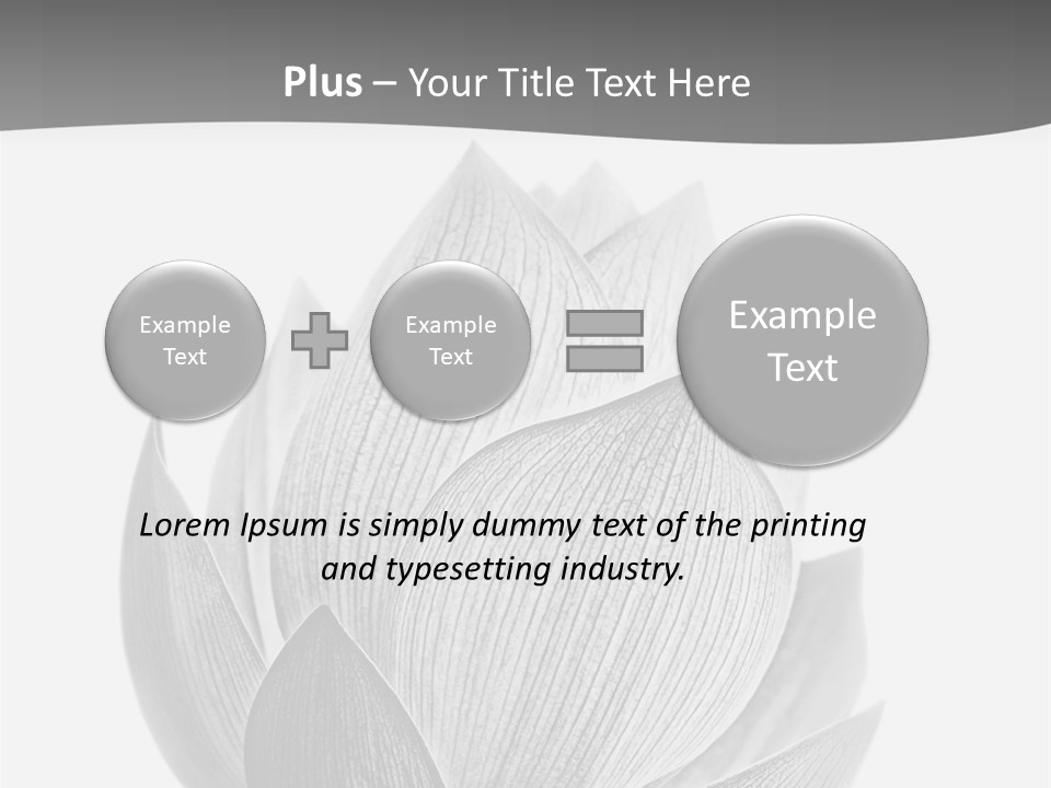 Natural Macro Tropical PowerPoint Template