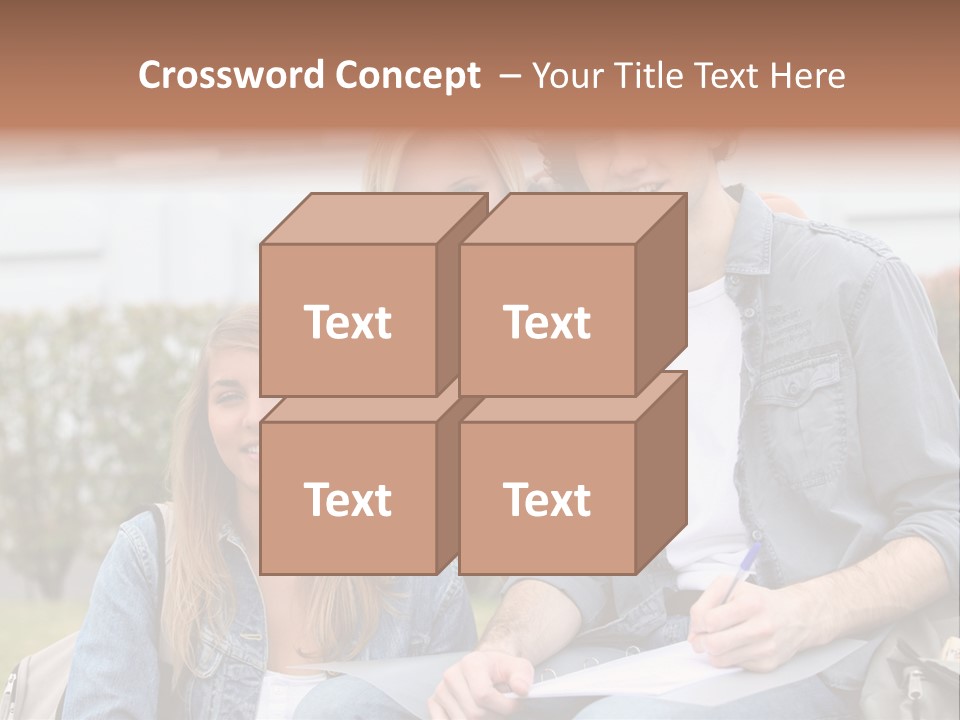 Fair Writing Campus PowerPoint Template