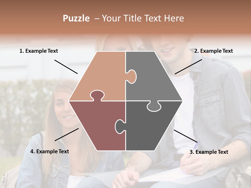 Fair Writing Campus PowerPoint Template