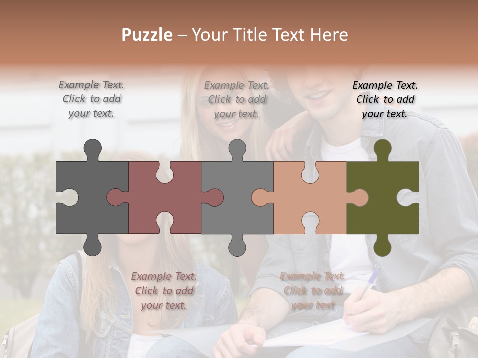 Fair Writing Campus PowerPoint Template