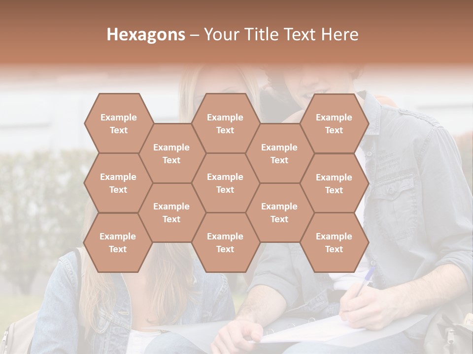 Fair Writing Campus PowerPoint Template