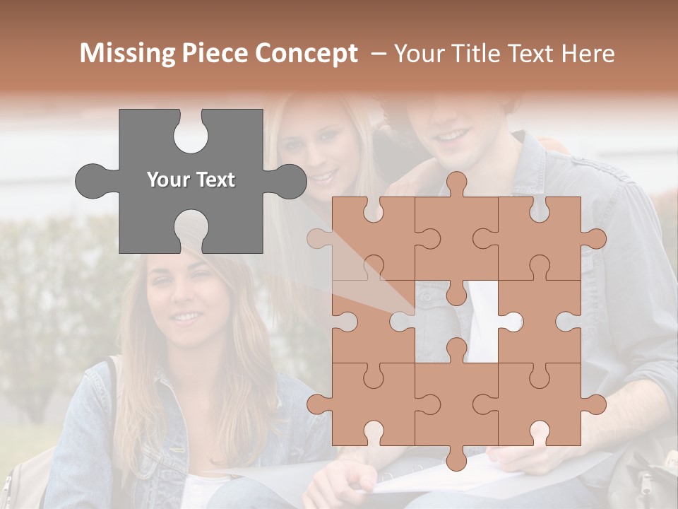 Fair Writing Campus PowerPoint Template