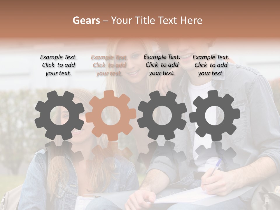 Fair Writing Campus PowerPoint Template