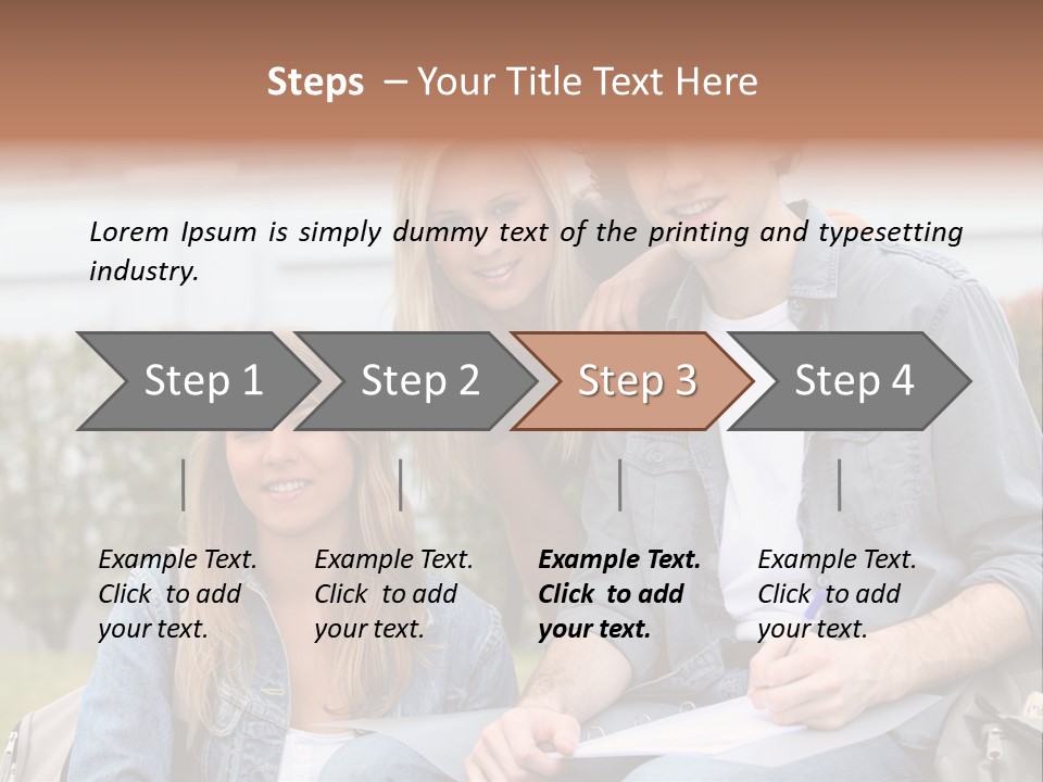 Fair Writing Campus PowerPoint Template