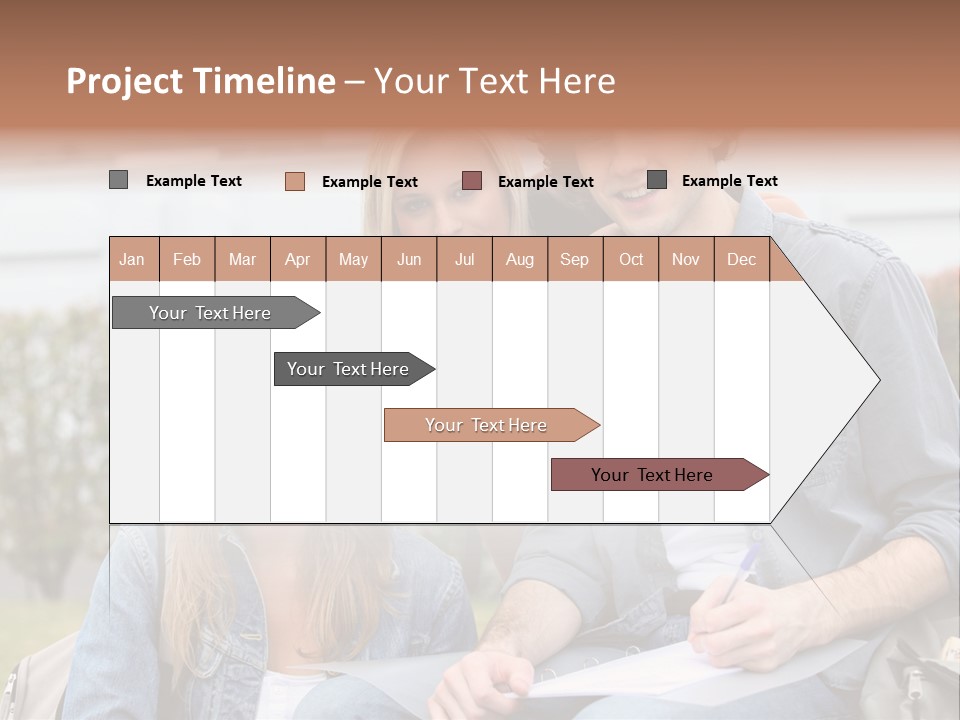 Fair Writing Campus PowerPoint Template