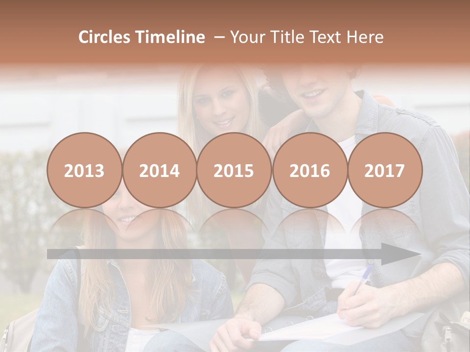 Fair Writing Campus PowerPoint Template