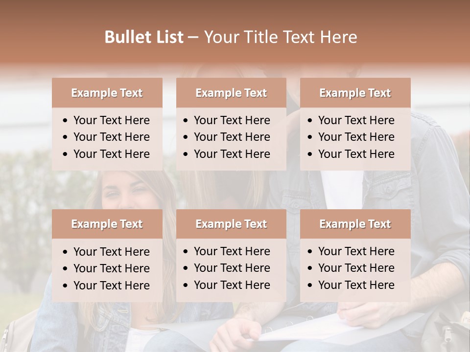 Fair Writing Campus PowerPoint Template