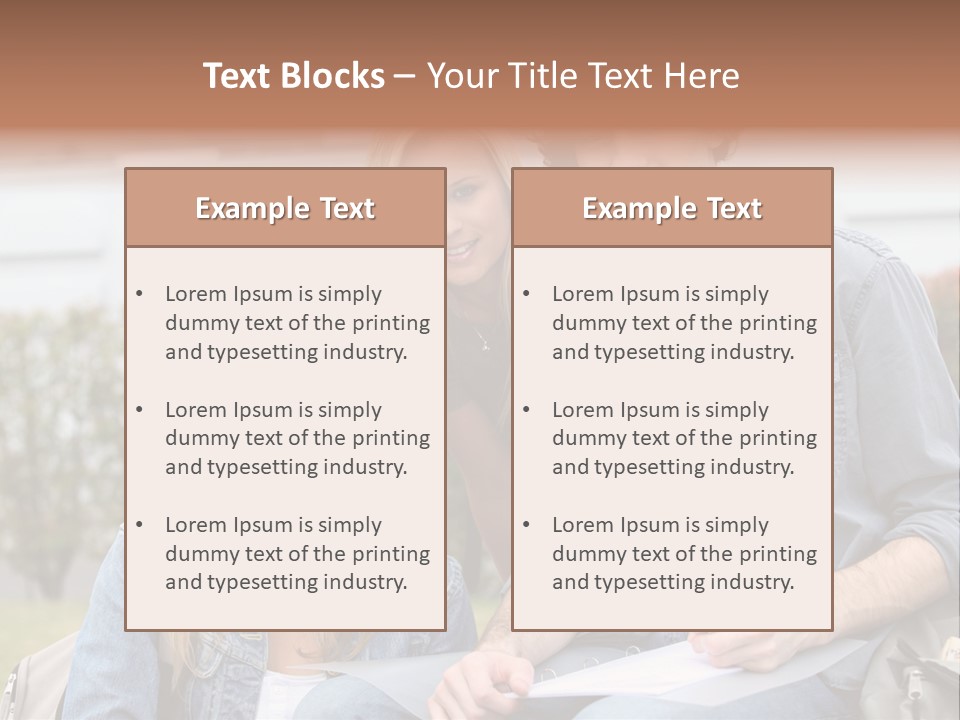 Fair Writing Campus PowerPoint Template