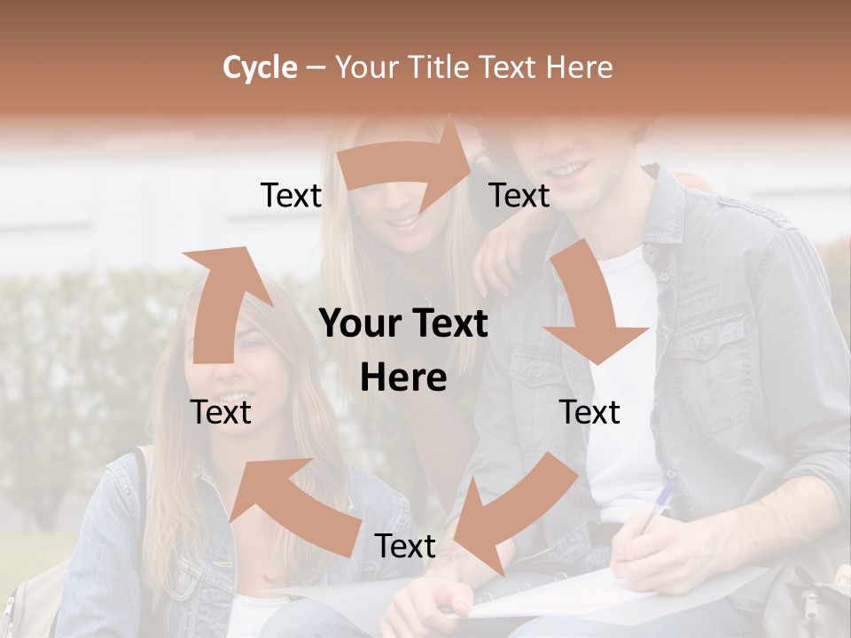 Fair Writing Campus PowerPoint Template