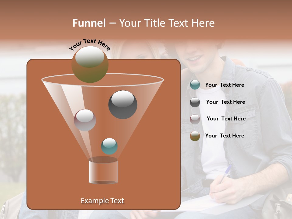 Fair Writing Campus PowerPoint Template