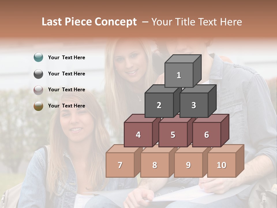 Fair Writing Campus PowerPoint Template