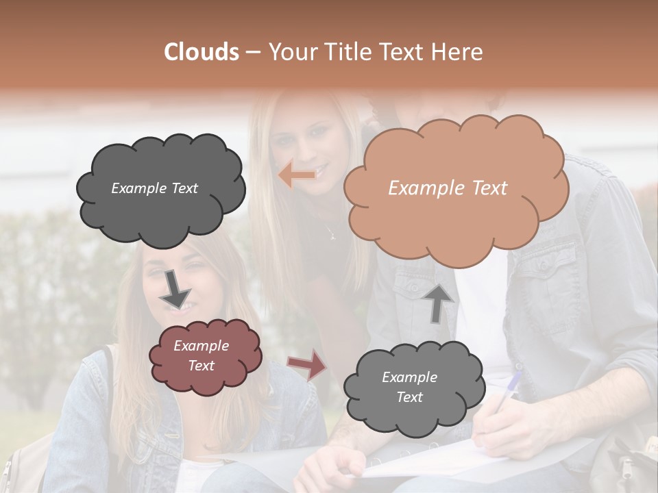 Fair Writing Campus PowerPoint Template