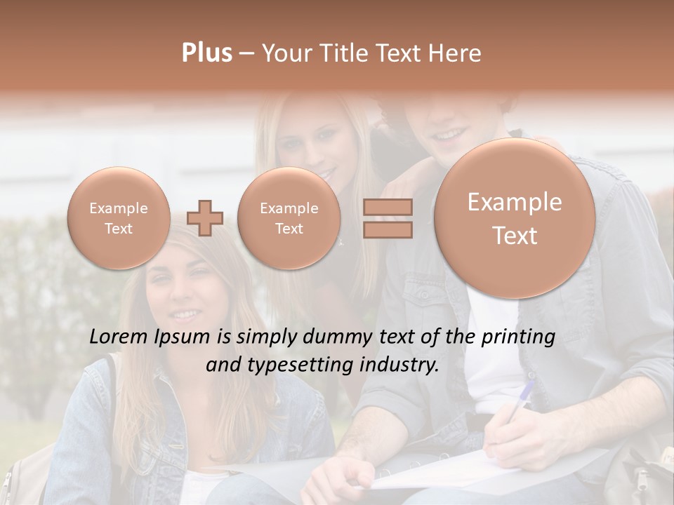 Fair Writing Campus PowerPoint Template
