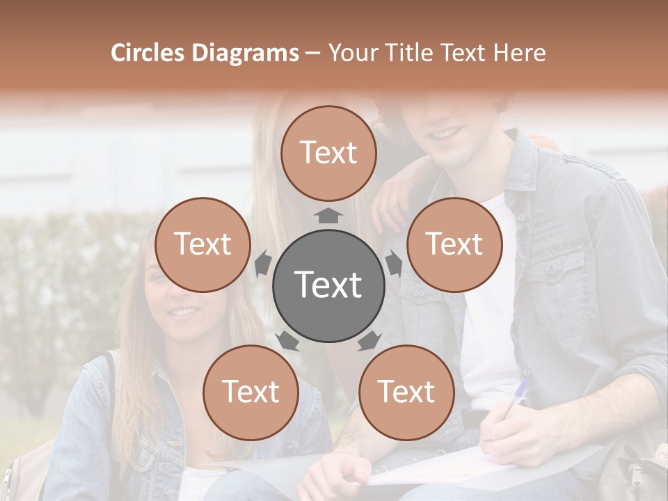 Fair Writing Campus PowerPoint Template