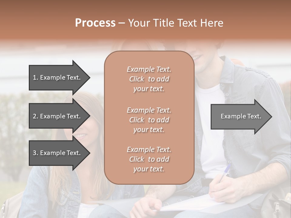 Fair Writing Campus PowerPoint Template