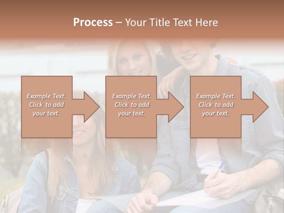 Fair Writing Campus PowerPoint Template