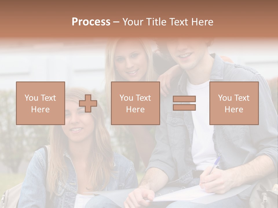 Fair Writing Campus PowerPoint Template