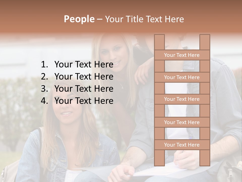 Fair Writing Campus PowerPoint Template