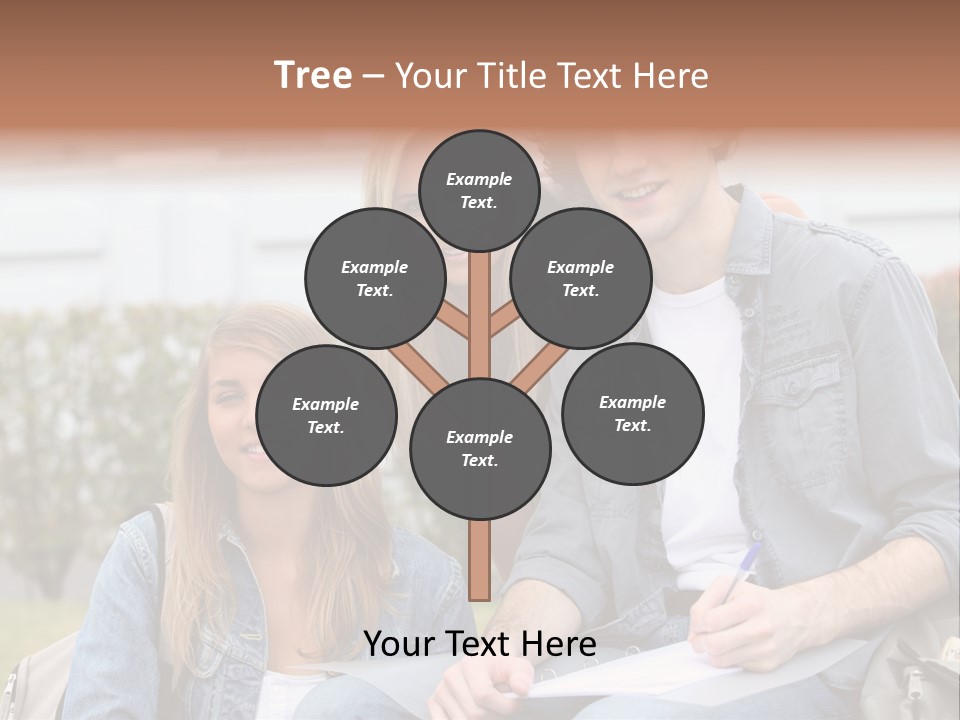Fair Writing Campus PowerPoint Template