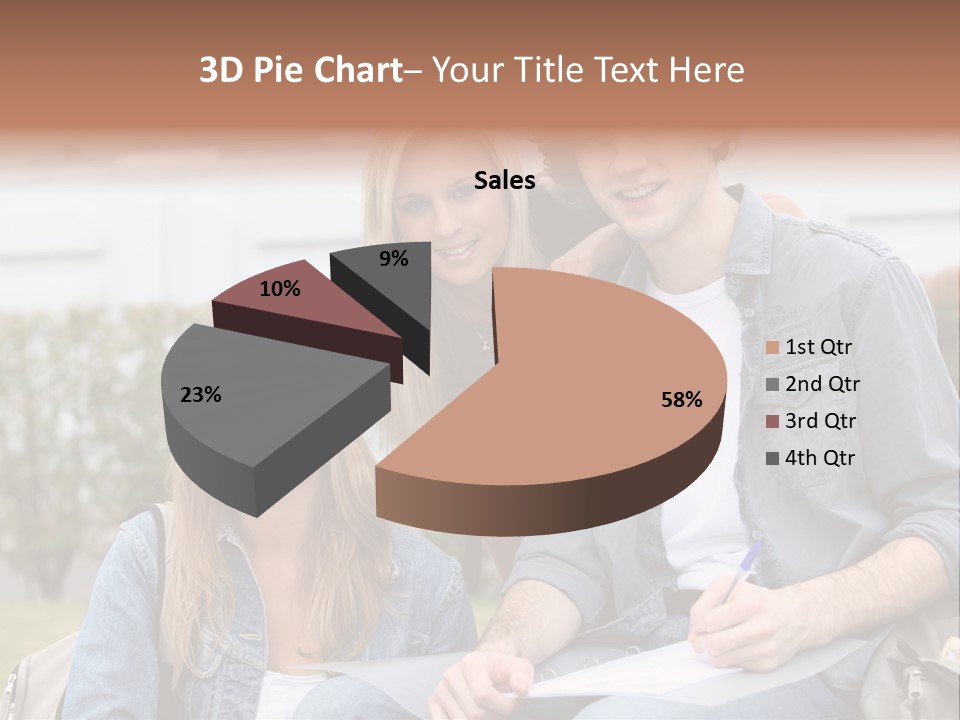 Fair Writing Campus PowerPoint Template